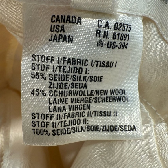 Vintage Escada Embellished Wool-Silk Pencil Skirt – Size 34 (US 4) - Picture 6 of 7